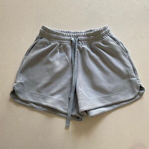 Rae Mode Soft Lounge Shorts Small Women’s Light Blue Drawstring Casual Comfy Ath